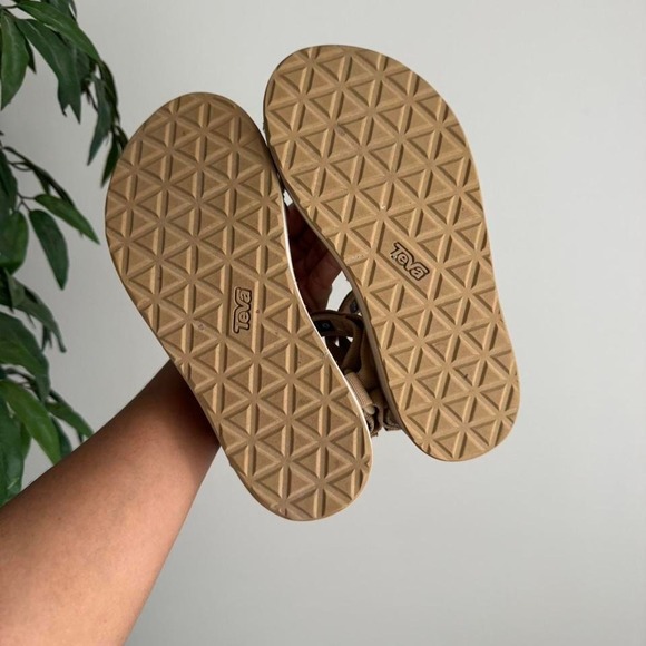 Tan White Teva Midform Sandal Size 7 - Picture 5 of 7